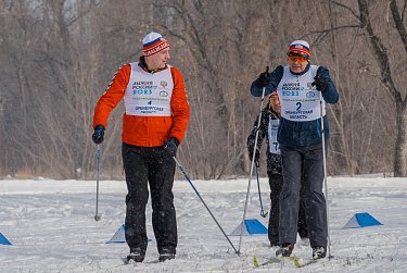 Лыжня России объединила оренбуржцев от 3 до 88 лет